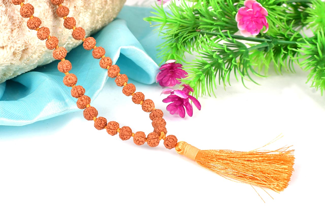 Guru (chikna) Rudraksha Japa Mala